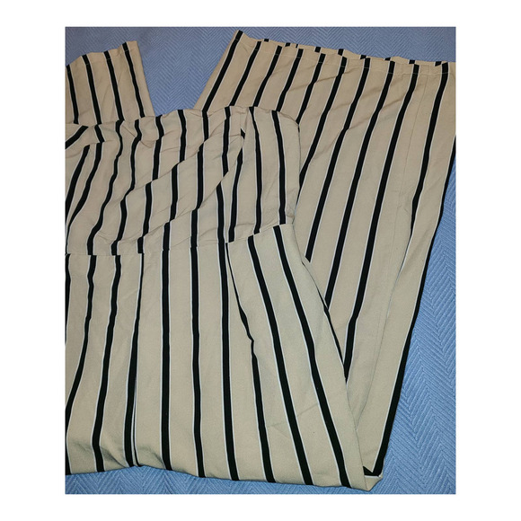 Khloe California Wide-Leg 1 pc outfit Women's 3XL Striped Ruched Waist (R) - Picture 3 of 9